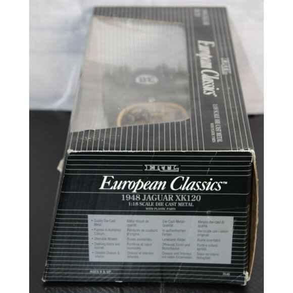 ERTL European Classics 1948 Green Jaguar XK120 Model #7446 - Picture 3 of 8